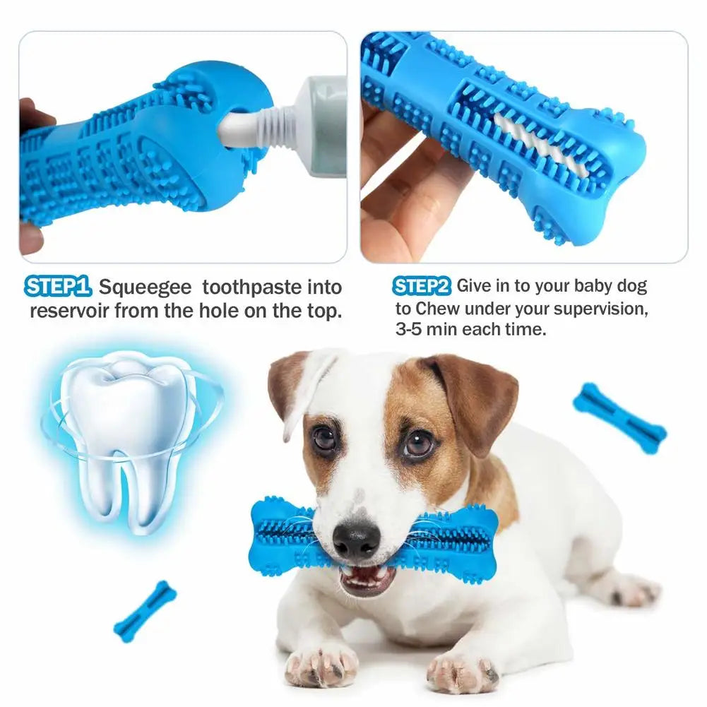 Soft Rubber Dog Toothbrush PetWhiz