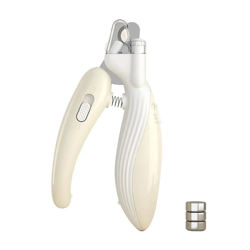LED Pet Nail Clippers for Dogs & Cats – Professional Grooming Scissors