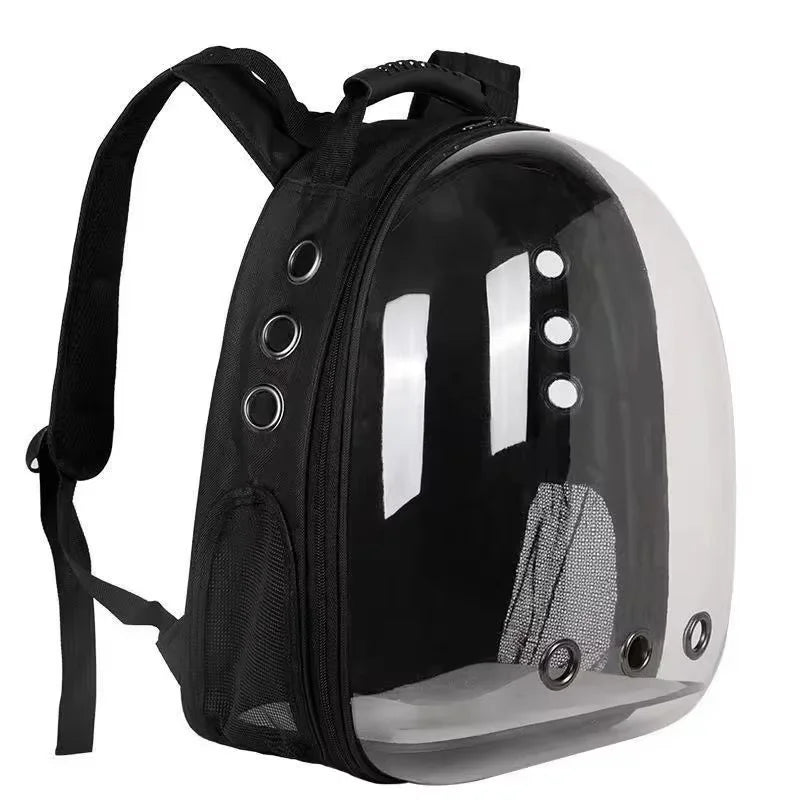 Portable Space Capsule Cat Carrier Backpack – Breathable Pet Travel Bag for Cats & Small Dog