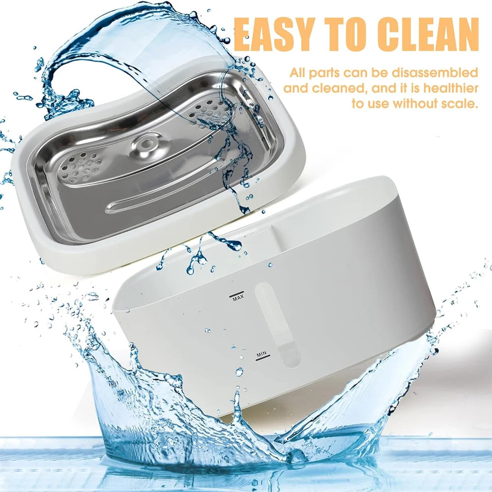 Cat water fountain with app PetWhiz