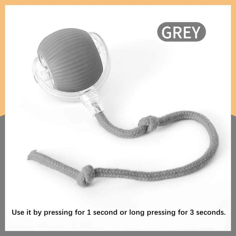 USB Rechargeable Smart Pet Ball – Automatic Interactive Dog & Cat Toy