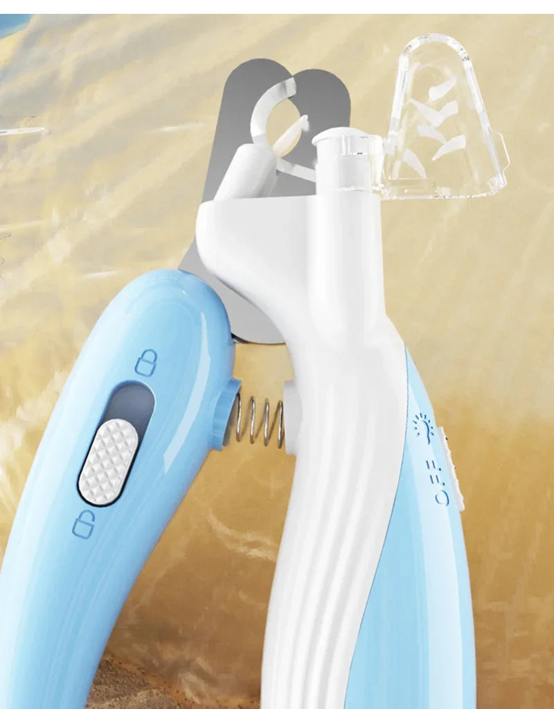 LED Pet Nail Clippers for Dogs & Cats – Professional Grooming Scissors