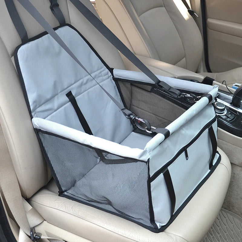 Waterproof Travel Dog Car Seat Carrier – Pet Booster Seat Hammock for Small & Medium Dogs and Cats
