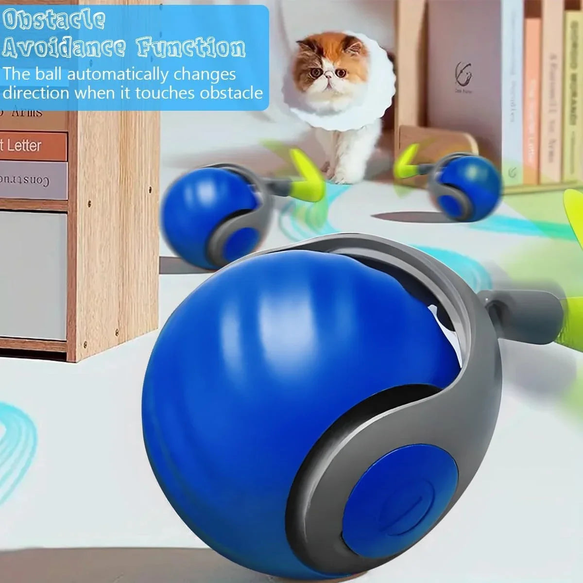 Interactive dog ball with motion sensor PetWhiz