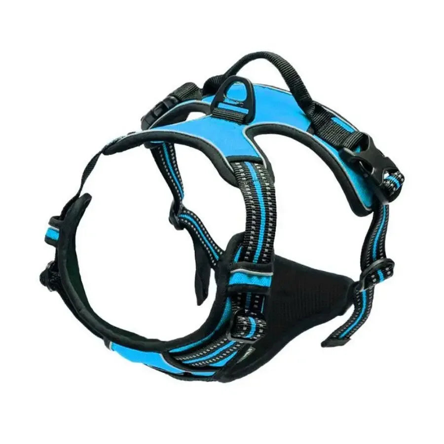No Pull Dog Harness – Front Clip, Heavy Duty, Reflective with Easy Control Handle for Large Dogs