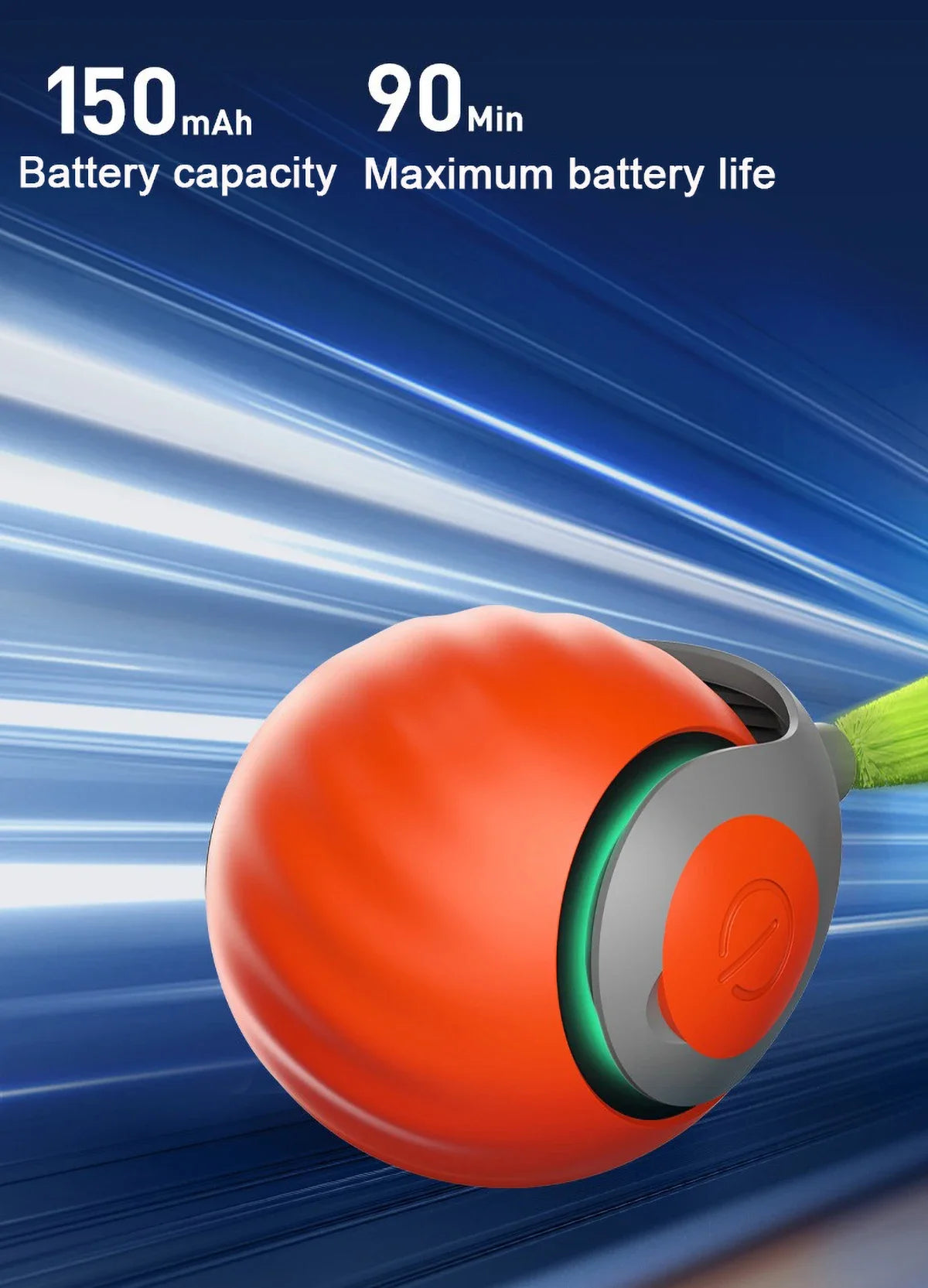 Interactive dog ball with motion sensor PetWhiz