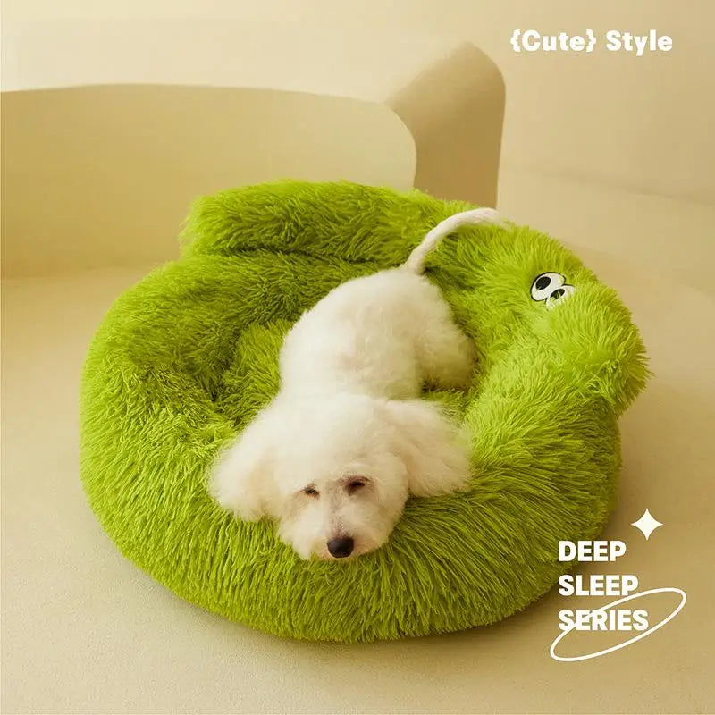 Super Cat Bed Warm Sleeping Cat Nest Soft Long Plush Best Pet Dog Bed