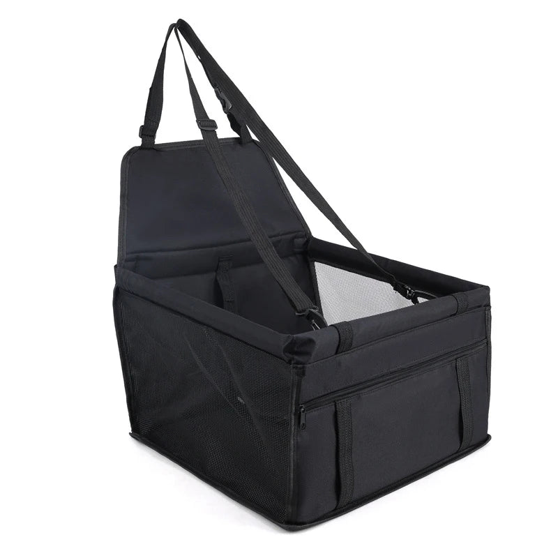 Waterproof Travel Dog Car Seat Carrier – Pet Booster Seat Hammock for Small & Medium Dogs and Cats