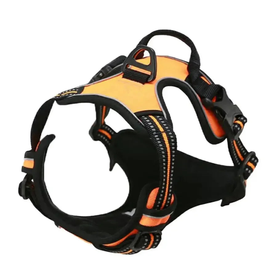 No Pull Dog Harness – Front Clip, Heavy Duty, Reflective with Easy Control Handle for Large Dogs