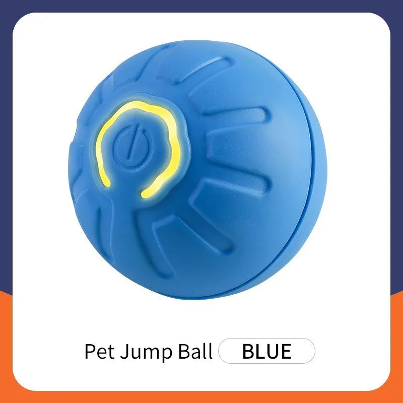 USB Rechargeable Smart Pet Ball – Automatic Interactive Dog & Cat Toy