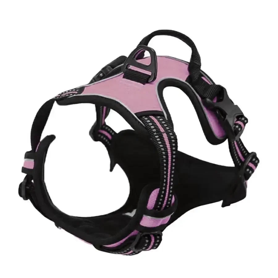 No Pull Dog Harness – Front Clip, Heavy Duty, Reflective with Easy Control Handle for Large Dogs