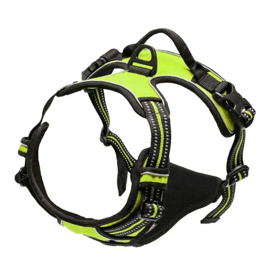 No Pull Dog Harness – Front Clip, Heavy Duty, Reflective with Easy Control Handle for Large Dogs