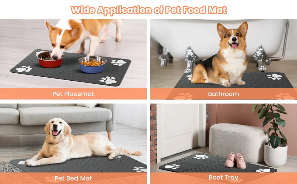 Pet Friendly Feeding Mat - Smart Mats for Hungry Paws
