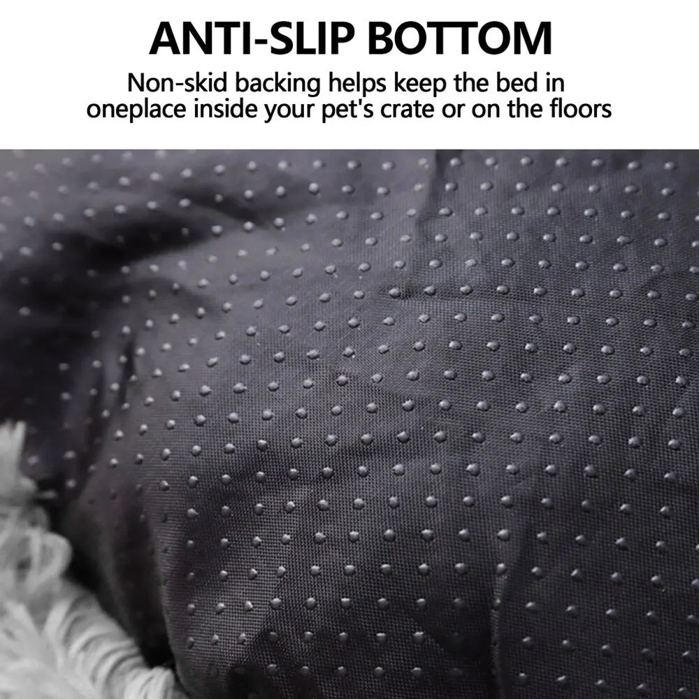 Super Cat Bed Warm Sleeping Cat Nest Soft Long Plush Best Pet Dog Bed