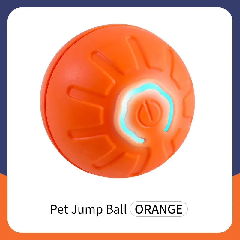 USB Rechargeable Smart Pet Ball – Automatic Interactive Dog & Cat Toy