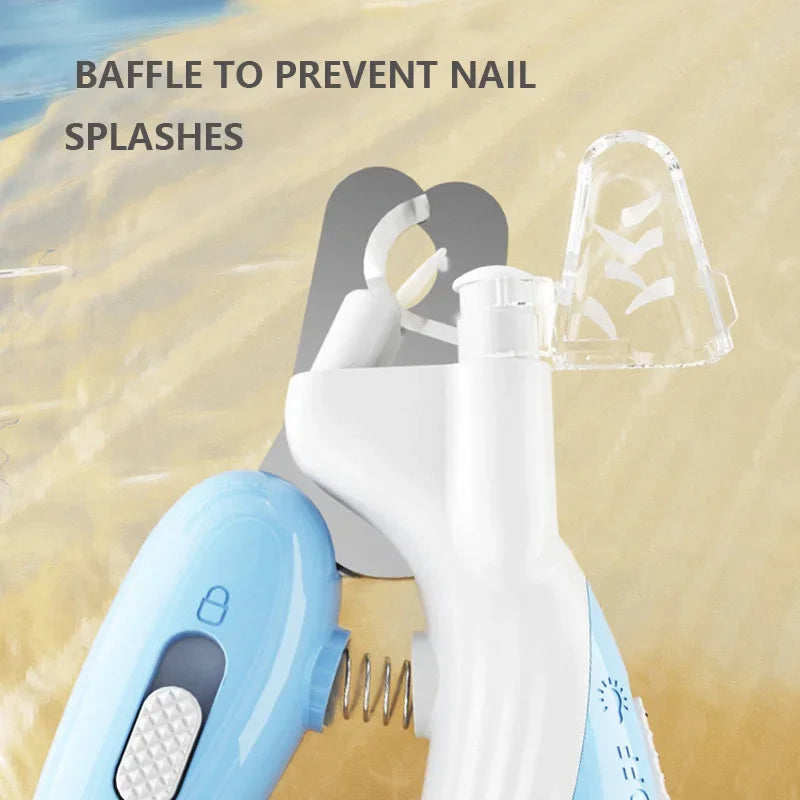 LED Pet Nail Clippers for Dogs & Cats – Professional Grooming Scissors