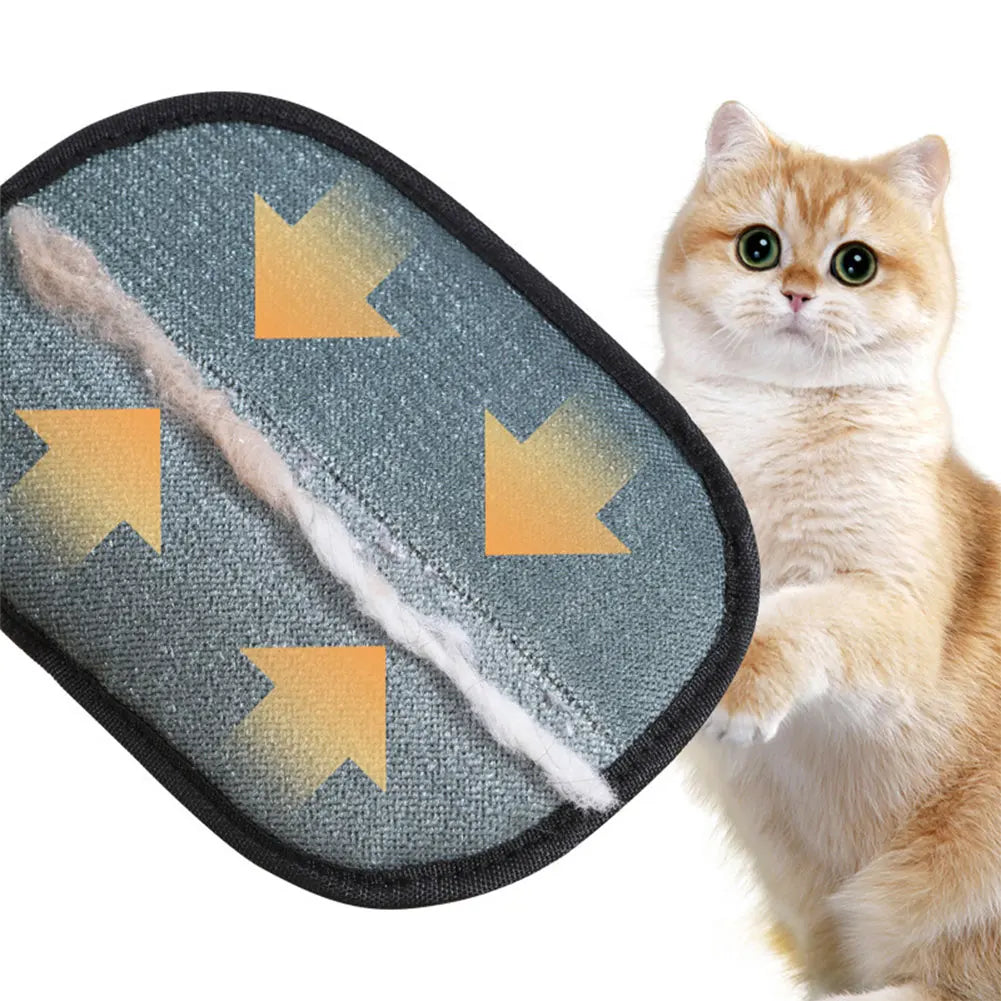 Gentle Pet Grooming Gloves - Gentle on Pets,Tough on Hair!