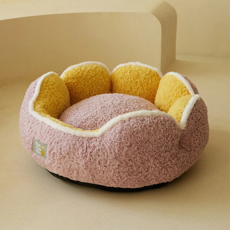Super Cat Bed Warm Sleeping Cat Nest Soft Long Plush Best Pet Dog Bed