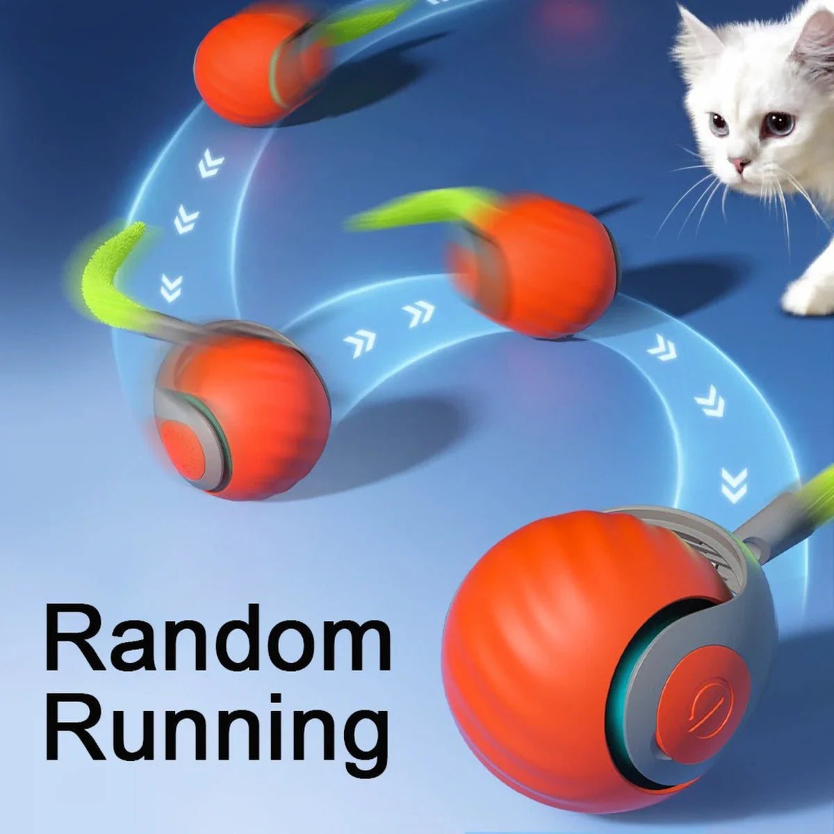 Interactive dog ball with motion sensor PetWhiz