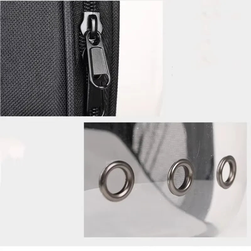 Portable Space Capsule Cat Carrier Backpack – Breathable Pet Travel Bag for Cats & Small Dog