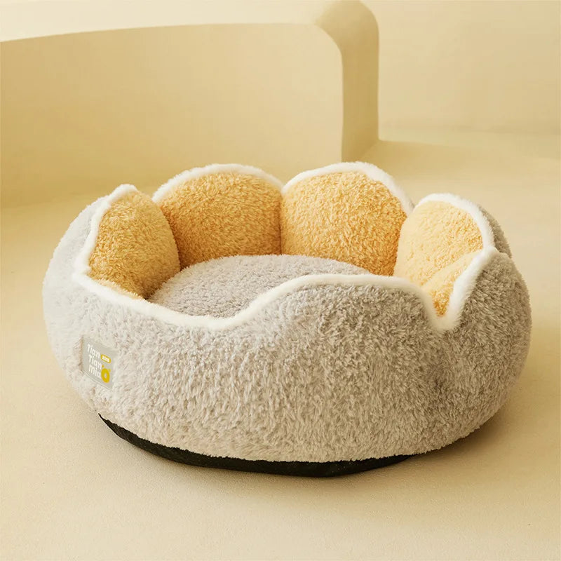 Super Cat Bed Warm Sleeping Cat Nest Soft Long Plush Best Pet Dog Bed