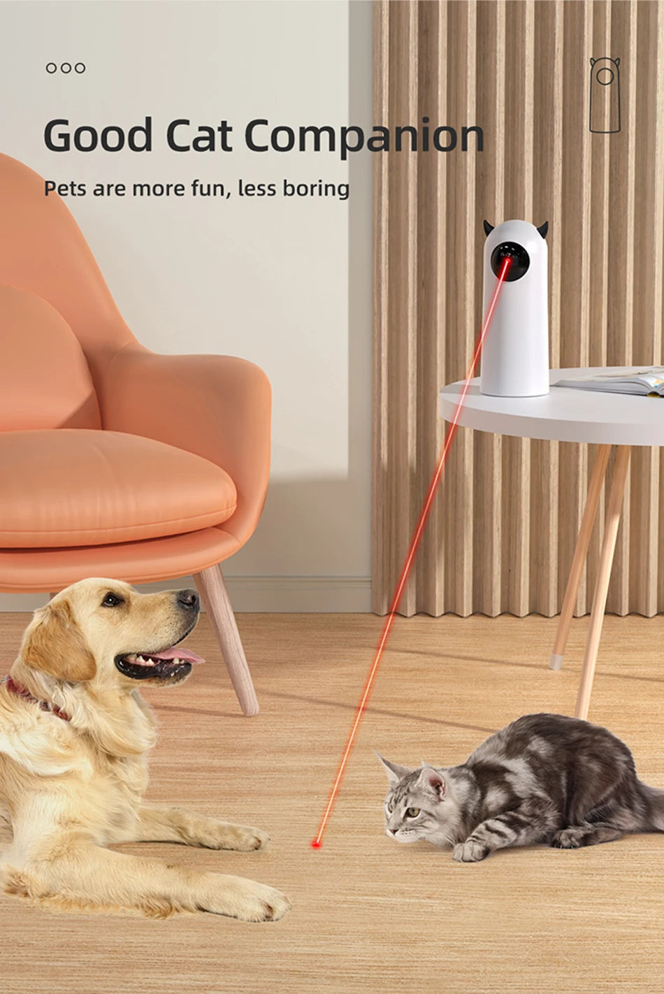 Automatic Cat laser toy PetWhiz