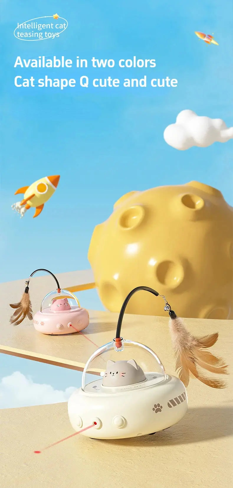 Smart teaser cat toy PetWhiz