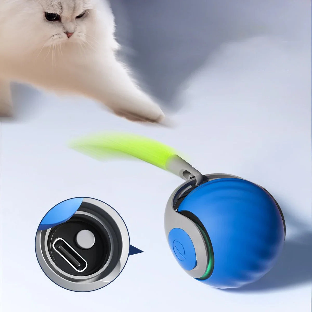 Interactive dog ball with motion sensor PetWhiz