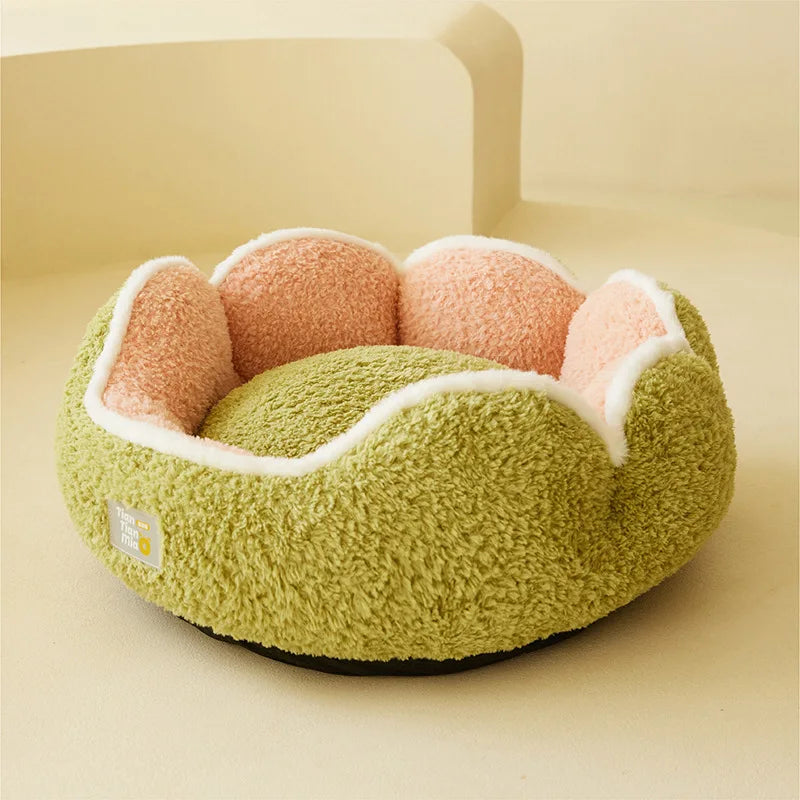 Super Cat Bed Warm Sleeping Cat Nest Soft Long Plush Best Pet Dog Bed